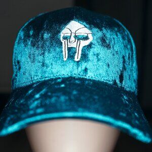 MF DOOM Mask, Hip Hop, 2000s Suede Strapback Hat